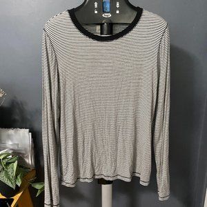 Universal Thread Striped Long Sleeve Top